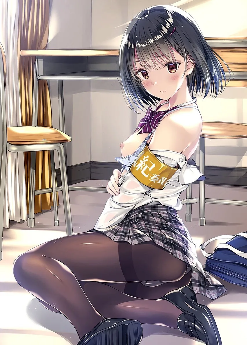 風紀委員の美少女エロ