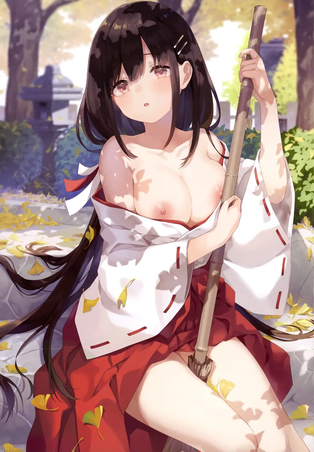 巫女虹ヌード