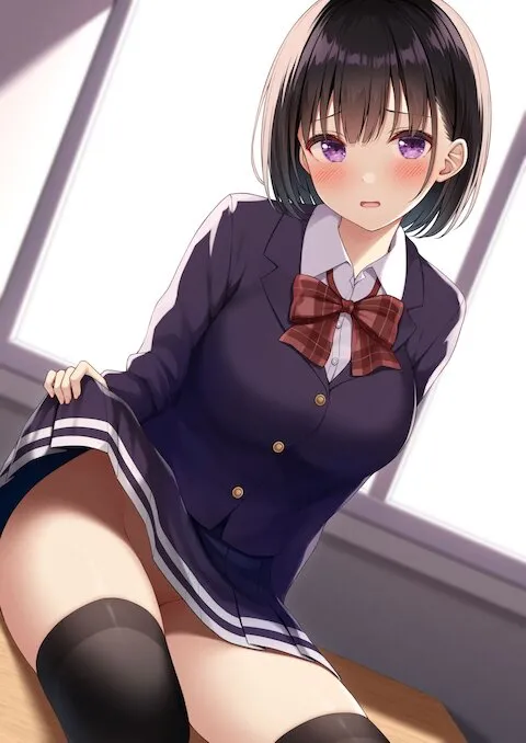 ノーパンな女子高生